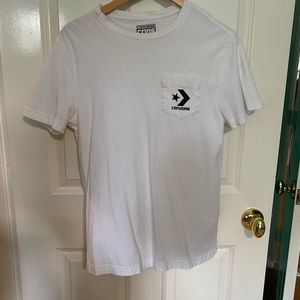 converse | white tee